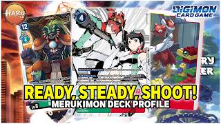 No Homeros? No problem! | Deck Profile Merukimon | Digimon Card Game AD-01