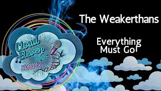 The Weakerthans - Everything Must Go! - karaoke - instrumental