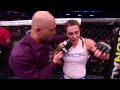 UFC 184: Cat Zingano Octagon Interview - YouTube