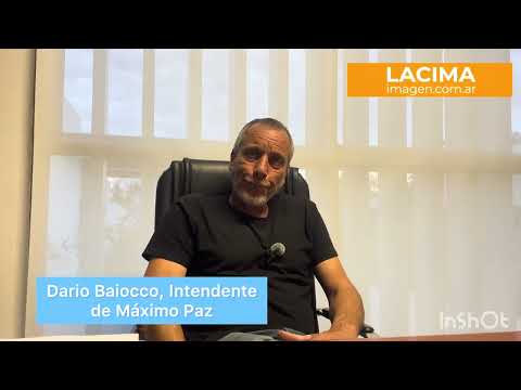 ENTREVISTA AL INTENDENTE DE MÁXIMO PAZ (SANTA FE)
