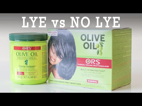 Hair Relaxers (LYE vs NO LYE)