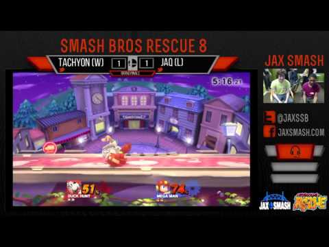 Jax Smash Weekly 3/31/16 - Tachyon(Duck Hunt) Vs. Jaq(Megaman) GF