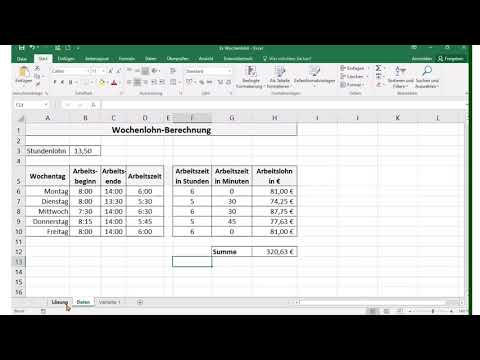 Excel Tipp 05 - Spalten und Zeilen aus- und einblenden