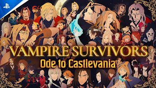  Vampire Survivors: Ode to Castlevania - Launch Trailer