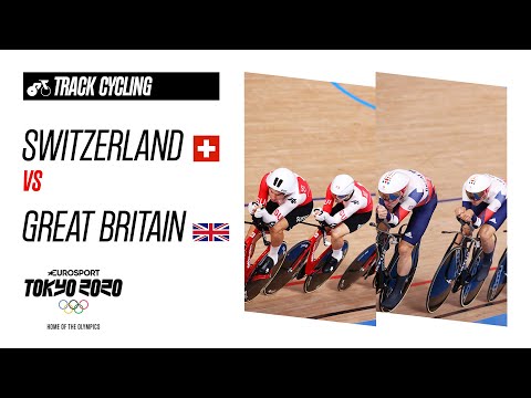 SWITZERLAND vs GREAT BRITAIN - MEN'S TEAM PURSUIT | 7th-8th Highlights | Olympic Games - Tokyo 2020