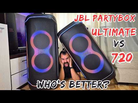 Why JBL Partybox 720 is Better than JBL Partybox Ultimate?