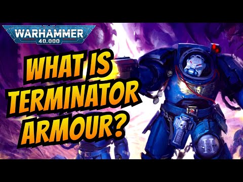 Space Marine TERMINATOR ARMOUR I Warhammer 40k Lore