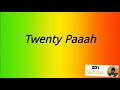 Download Twenty Percent Naficha Lyrics Mp3 Song