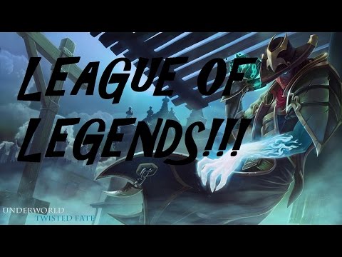 Twisted Fate Top ADC!  //LEAGUE OF LEGENDS    (Hunt3y)