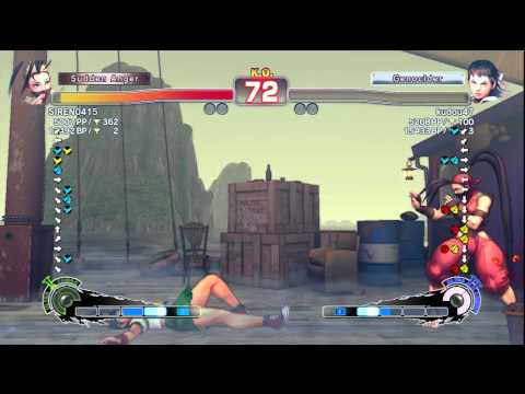 SIREN0415 [Ibuki] vs. kudou47 [Sakura] - PSN SSF4 Arcade Edition