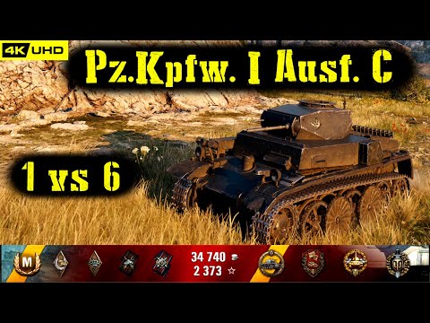 World of Tanks Pz.Kpfw. I Ausf. C Replay - 13 Kills 1.8K DMG(Patch 1.4.0)