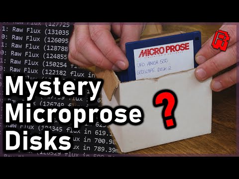 What's on these "Pre-Production" Microprose Disks?