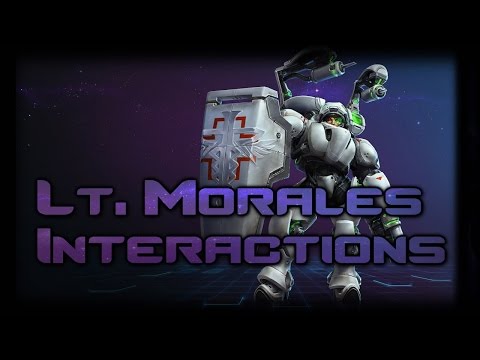 Lt. Morales - Interaction Quotes - Heroes of the Storm