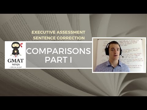 GMAT Ninja SC Ep 10: Comparisons Part I