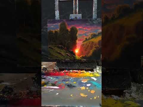 I made a mistake! Is it hopeless? Let's light it up! Light was the answer! art oil painting