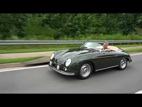 Amazing BRAND NEW Oak Green Metallic 356 Speedster Replica by Vintage Motorcars of CA FOR SALE NOW
