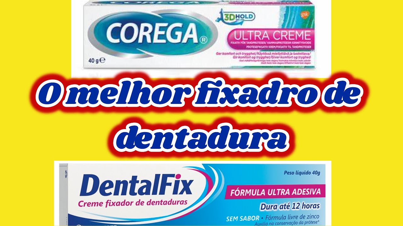 Watch Now Fixado de dentadura corega vs dentalfix Fixado de dentadura corega vs dentalfix