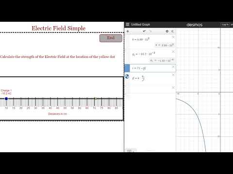 Electric Field Simple Physics Aviary Solution