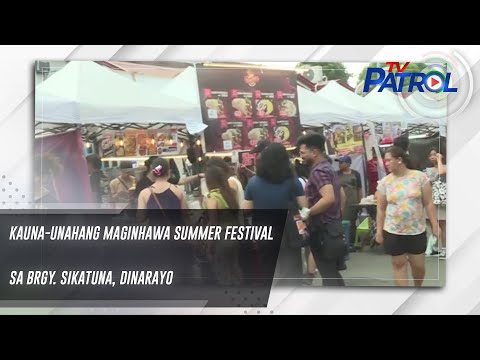 Kauna-unahang Maginhawa Summer Festival sa Brgy. Sikatuna, dinarayo TV Patrol
