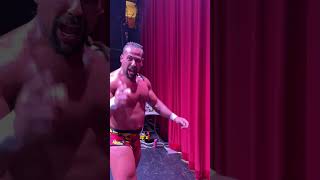 Pro Wrestler Opens Pokemon Cards On Entrance