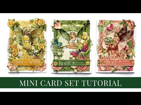 Mini Card Set Tutorial for Graphic 45 by Nichola Battilana