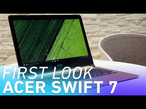 Acer's Swift 7 is the thinnest laptop ever