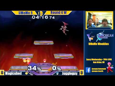 UMeMe 9 - Magicubed (Peach) vs. Juggleguy (Marth/Captain Falcon) WQ
