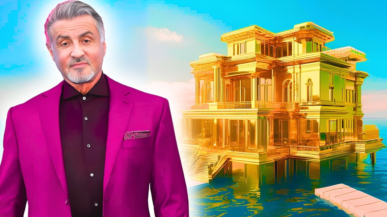 Assim é a vida luxuosa de Sylvester Stallone, o astro de Mercenários 4 (mansões, carros, fortuna...)