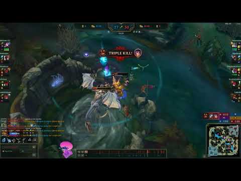 Insane  Support JARVAN IV Triple Kill and Drake