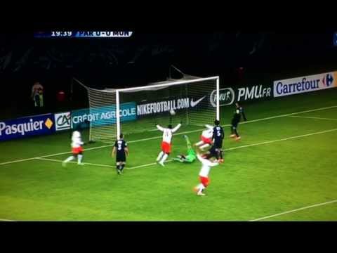 Paris SG vs Montpellier HSC - But de Congré ! 22/01/2014