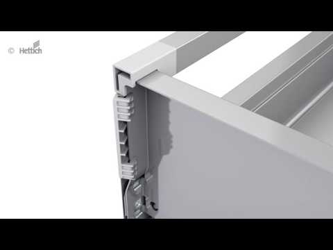 Casserolier InnoTech Atira avec coulisses Push To Open 30 kg H144 mm HETTICH