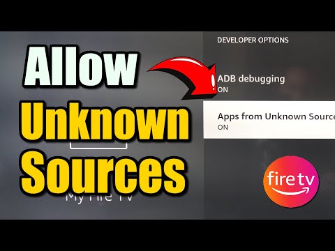 How to Allow Apps from Unknown Sources on FIRE TV Stick (Best Method)