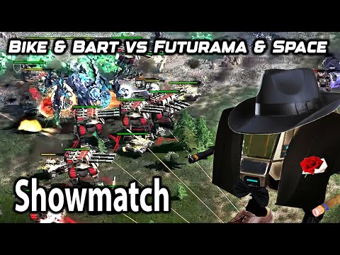 Showmatch 2v2 bikerush/ Bart VS Space & Futurum - Kane's Wrath
