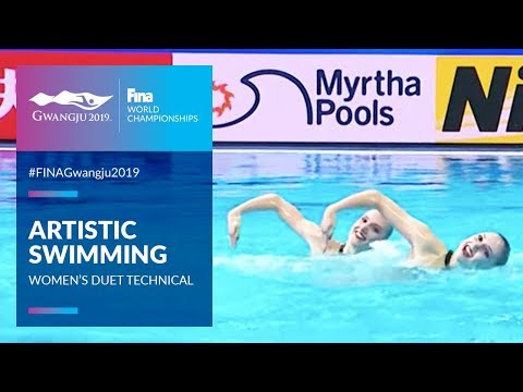 Artistic Swimming - Women's Duet Technical | Top Moments | FINA World Championships 2019 - Gwangju