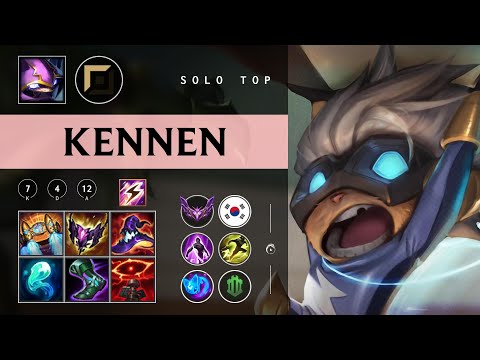 Kennen Top vs Aatrox - KR Master Patch 26.01