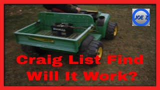 John Deere Gator HPX 4x4 TOY Battery Substitute #iamacreator