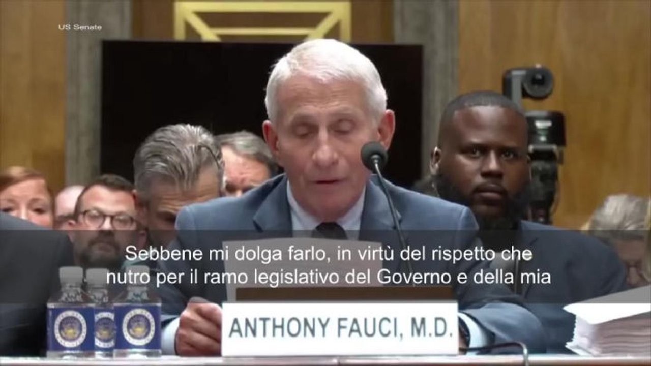 ANTHONY FAUCI E' SOTTO TORCHIO IN USA, PUR COPERTO DALLA GRAZIA PREVENTIVA DI BIDEN. PROTEZIONE SOLO PENALE E FEDERALE...