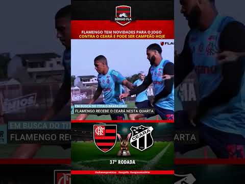 ESPORTE TOTAL | Flamengo com novidades enfrenta o Ceara hoje, e pode conquistar o brasileirão.