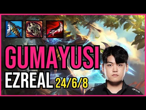 GUMAYUSI - EZREAL vs XAYAH ADC - KR Challenger - Patch 11.3
