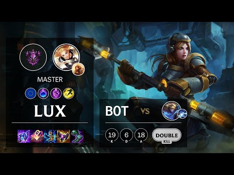 Lux Bot vs Ezreal - EUW Master Patch 11.23