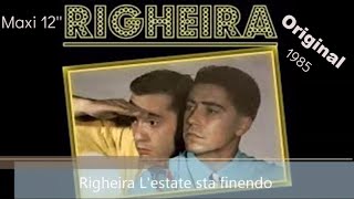 Righeira. L&#39; Estate Sta Finendo, Maxi 12&#39;&#39;. Official&amp;Original Master. 1985