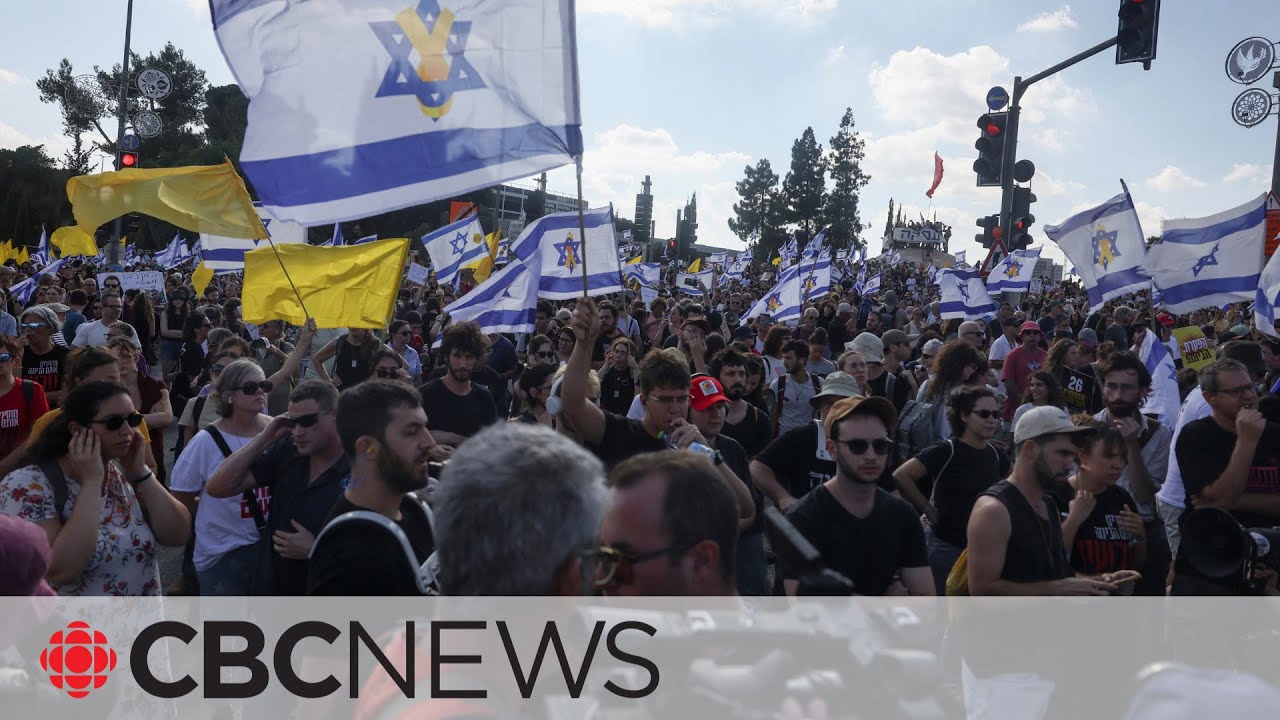 Israelis protest against Netanyahu after 6 hostages found dead in Gaza