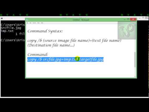 Demo on Steganography part 1
