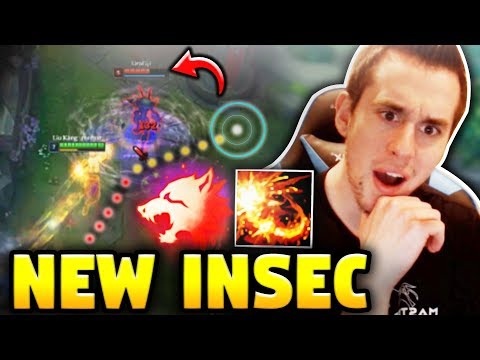 THERE'S A NEW WAY TO INSEC ON LEE SIN?! - League of Legends