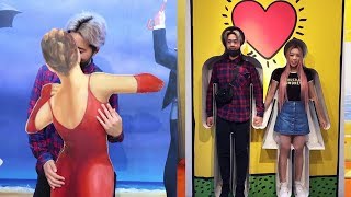 Trickeye museum &amp; Cheesy chicken in Hongdae