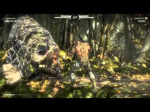 MKX Erron black vs. Kano