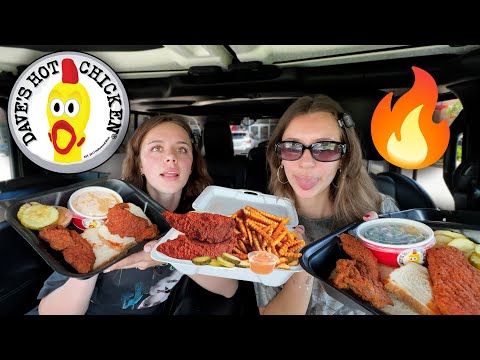 Eat Daves Hot Chicken With us 🐓