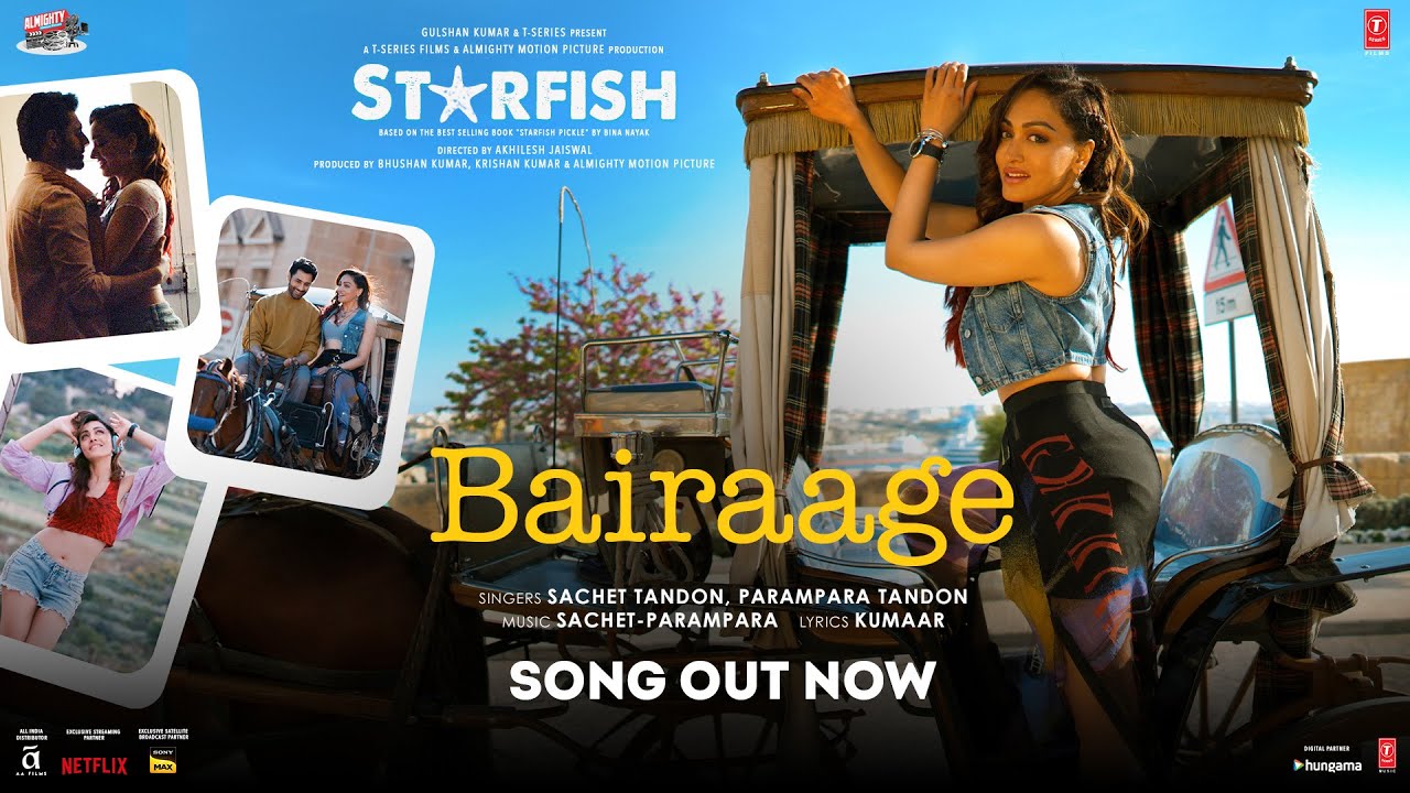 Bairaage Lyrics | Starfish | Sachet Tandon, Parampara Tandon