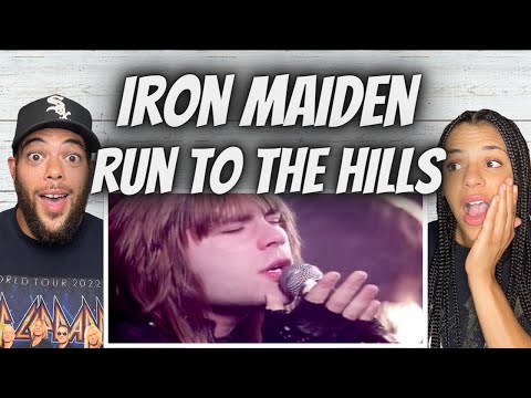 WOAH!| FIRST TIME HEARING Iron Maiden -  Run To The Hills REACTION