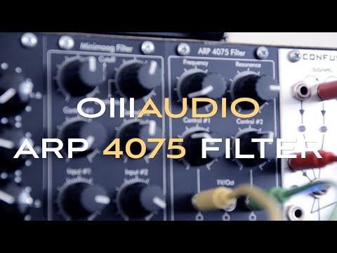 ARP 4075  Filter-OlllAudio Eurorack Modules /Minimod VCO-AJH Synth